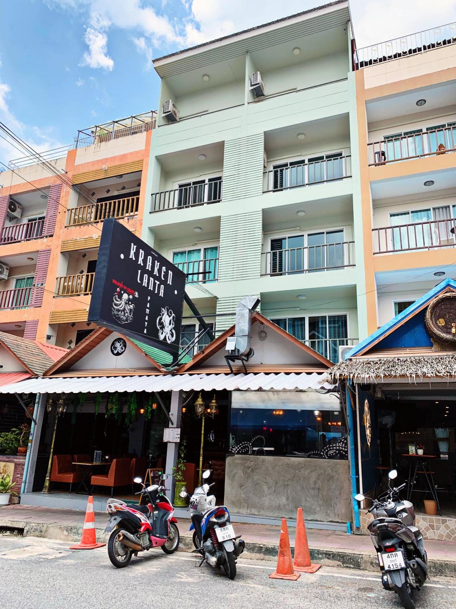 4 Palms Hotel Pratumanak Pattaya Exterior foto